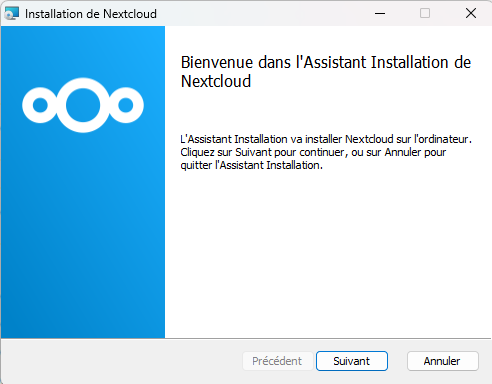 Installation de Nextcloud